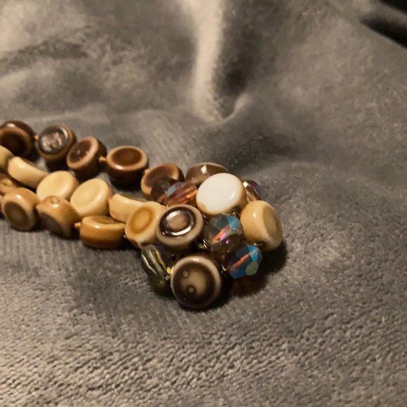 Vintage three-strand necklace - Picture 2 of 4